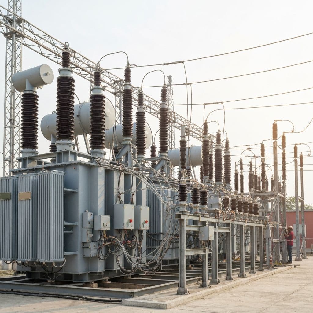 HT electrical service installation